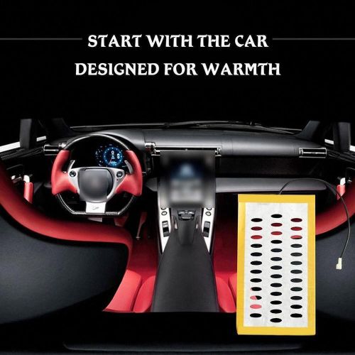 2pcs 12V Car Carbon Fiber Heater Seat Heating Pads Winter Heater Element T5~US, US $11.93, image 2