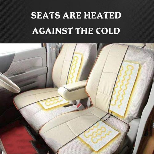 2pcs 12V Car Carbon Fiber Heater Seat Heating Pads Winter Heater Element T5~US, US $11.93, image 3