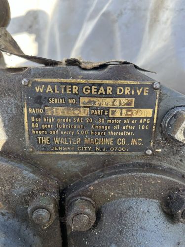 Walter Gear Velvet Drive RV-20D Marine Transmission Ratio 1.46-1, US $500.00, image 2