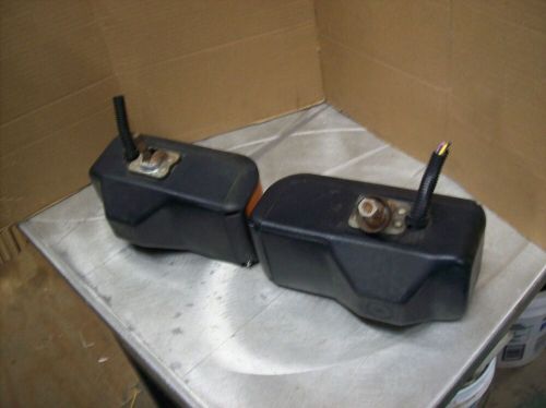 Truck-lite genuine used snow plow headlamps lights with turn signal