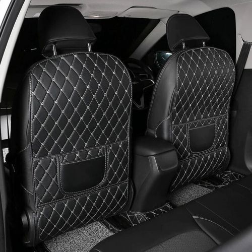 Car Anti-Kick Mat Seat Back Pad Storage Cover Accessories PU Leather Protector, US $20.81, image 7