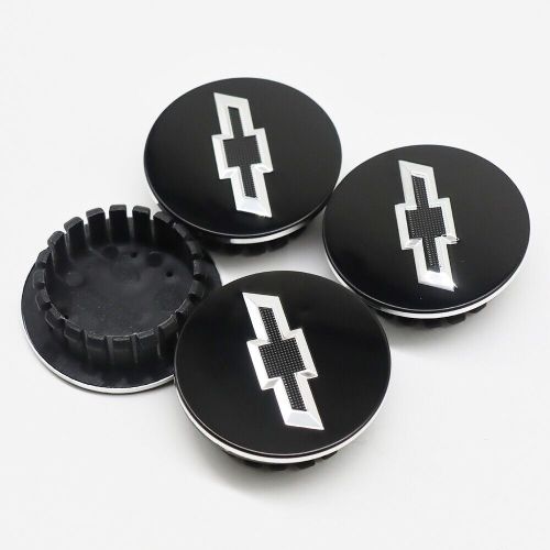 4PCS 58mm Black Wheel Center Hub RIM Caps Emblem For Trax Cruze Equinox #9594156, US $25.99, image 4