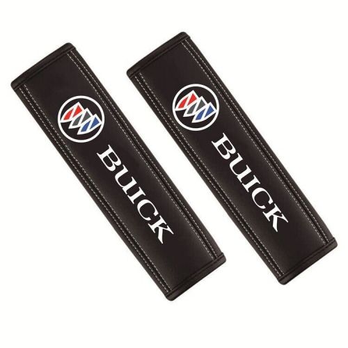 2pcs New Car Seat Belt Genuine Leather Shoulder Guard Cushion For Buick Logo, US $21.66, image 8