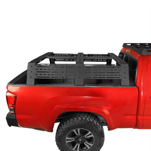 Pick-up Truck Trunk High Bed Rack Cargo Carrier for 05-23 Toyota Tacoma & Tundra, US $469.13, image 11