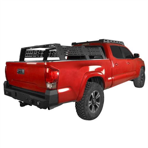 Pick-up Truck Trunk High Bed Rack Cargo Carrier for 05-23 Toyota Tacoma & Tundra, US $469.13, image 12