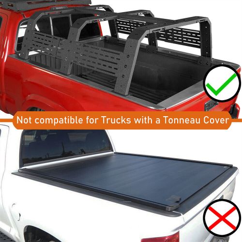 Pick-up Truck Trunk High Bed Rack Cargo Carrier for 05-23 Toyota Tacoma & Tundra, US $469.13, image 24