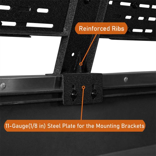Pick-up Truck Trunk High Bed Rack Cargo Carrier for 05-23 Toyota Tacoma & Tundra, US $469.13, image 25
