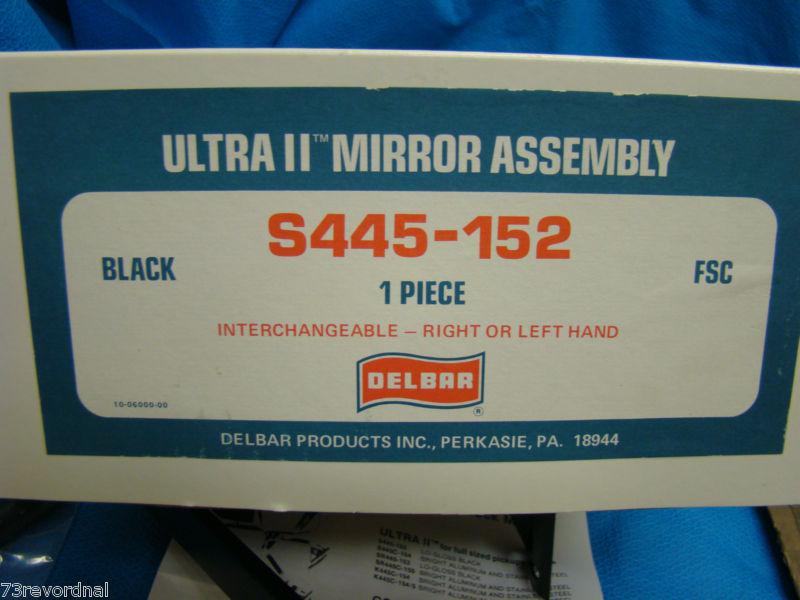 Swing Lock Truck Door Folding Mirror 6x9 Side View West Coast 70's - 80's BLACK, US $85.00, image 11