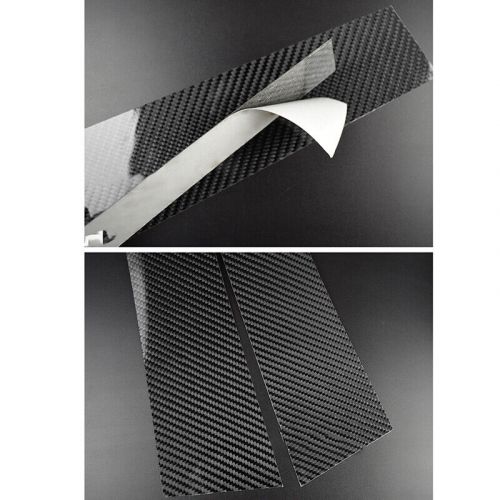 6x Fit For Audi A3 Sedan 2021-2024 Carbon Fiber Car Door Pillar Posts Trim Cover, US $15.94, image 5