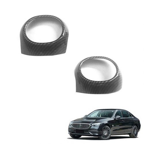 Car abs carbon fiber interior dash side vent outlet cover 4371-