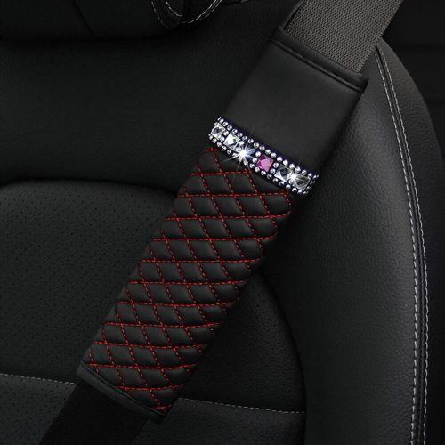 1× Car Seat Belt Cover Pads Safety Shoulder Cushion Covers Strap Pad Accessories, C $5.31, image 19