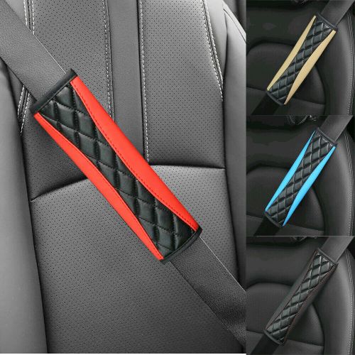 1× Car Seat Belt Cover Pads Safety Shoulder Cushion Covers Strap Pad Accessories, C $5.31, image 59