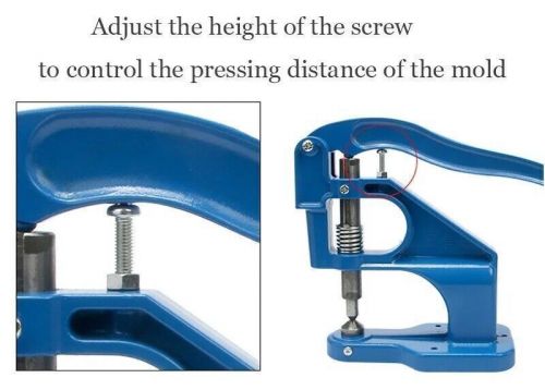 Aluminum Hand Punch Press Tools Durable Snap Buttons Sewing Craft Accessories, US $12.42, image 10