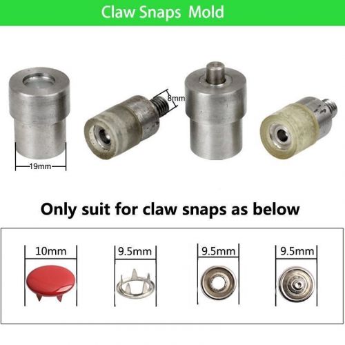 Aluminum Hand Punch Press Tools Durable Snap Buttons Sewing Craft Accessories, US $12.42, image 19