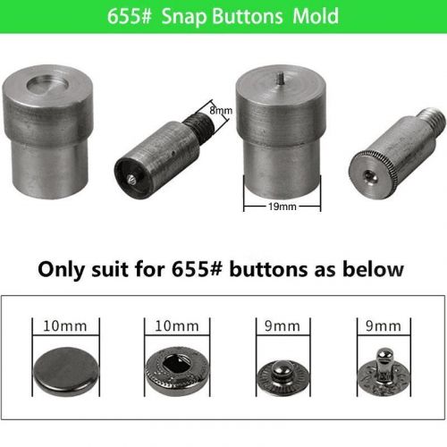 Aluminum Hand Punch Press Tools Durable Snap Buttons Sewing Craft Accessories, US $12.42, image 20