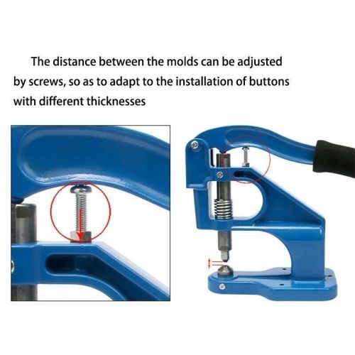 Aluminum Hand Punch Press Tools Durable Snap Buttons Sewing Craft Accessories, US $12.42, image 47