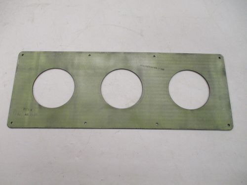 ALUMINUM BLANK GAUGE PANEL METALLIC GRAY 17 1/2" L X 6 1/2" H 230108955 BOAT, US $29.95, image 2