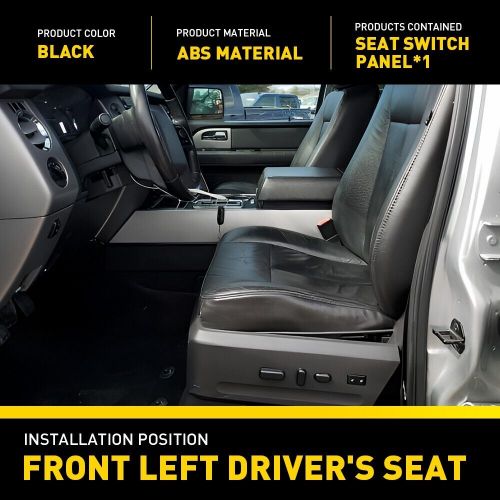 For Ford Expedition 2007-2014 Drivers Seat Trim Panel Black OEM 7L1Z-14A707-CC, US $55.99, image 2