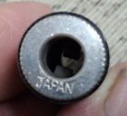 Vintage aircraft radio phono jack plugs pj055b/japan/(2 male &amp; 2 female lot)4 pc