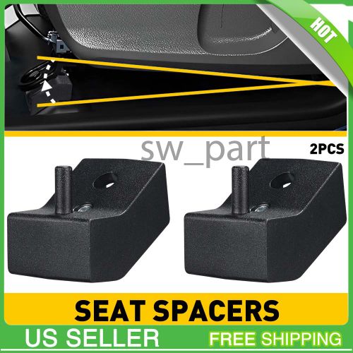 BLACK 2PCS Seat Jackers Seat Spacer Lift Front For Seat 2003-2009 Lexus GX470 US, US $37.19, image 8