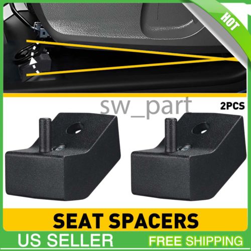BLACK 2PCS Seat Jackers Seat Spacer Lift Front For Seat 2003-2009 Lexus GX470 US, US $37.19, image 10