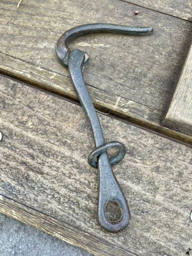 Vintage bronze 7 1/4" pelican hook, boat, ship, marine.