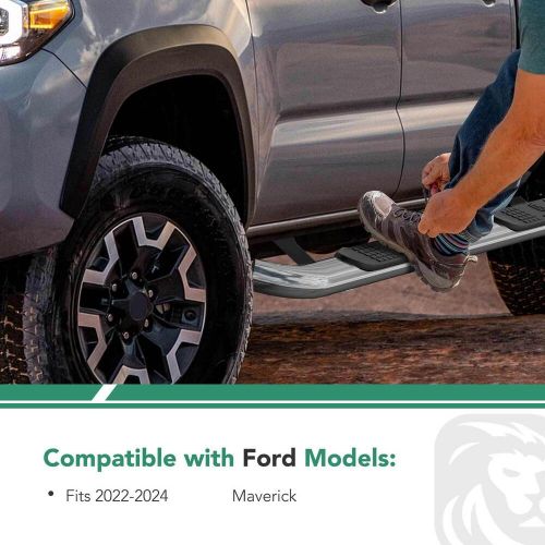 for Ford Maverick 2022-2024 4.25" Chrome S/S 304 Side Step Bars Running Boards, US $315.89, image 4