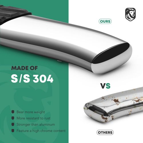 for Ford Maverick 2022-2024 4.25" Chrome S/S 304 Side Step Bars Running Boards, US $315.89, image 6