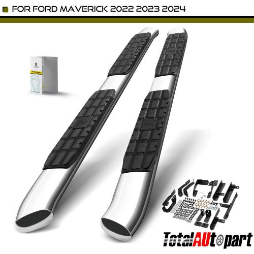 for Ford Maverick 2022-2024 4.25" Chrome S/S 304 Side Step Bars Running Boards, US $315.89, image 8