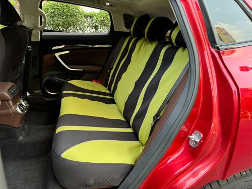 For Toyota Solara Car Seat Covers Full Set 5-Seat Black Green Poly Cotton 9PCS, US $65.99, image 3