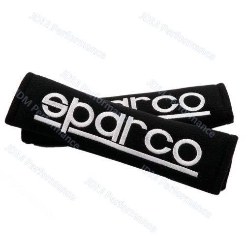 2pcs SPARCO Black Cotton Car Seat Belt Covers Shoulder Pads Seatbelt Cushion, US $10.99, image 6