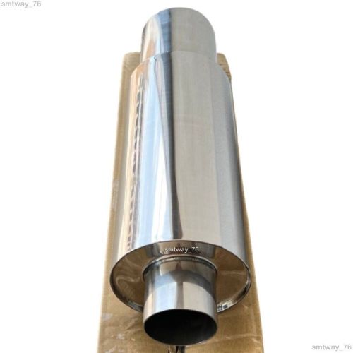 HI-POWER UNIVERSAL SINGLE EXHAUST MUFFLER Inlet 2.5 Outlet 4.0 Inches HKS OEM, US $99.90, image 5