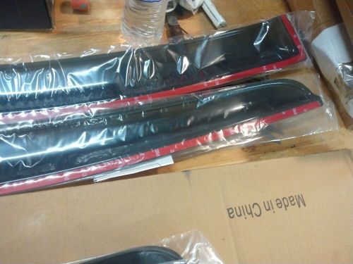Fits 09-15 nissan maxima sedan window visors rain sun guard deflector #8n