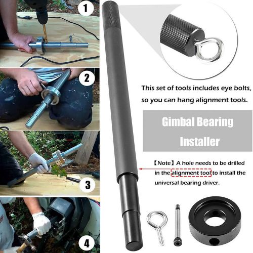 Gimbal Bearing Puller Remover Install Alignment Tools For Mercruiser Alpha Bravo, US $106.60, image 4