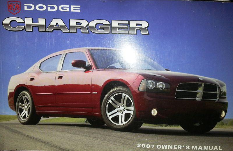 Find 2007 Dodge Charger OWNER'S MANUAL in Houston, Texas, US, for US 15.99