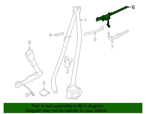 Genuine BMW 2014-2020 BMW Belt Guide 72-11-7-307-915, US $440.73, image 3