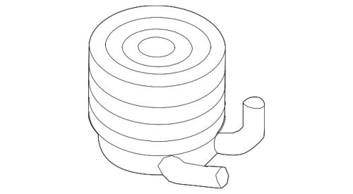 OEM NEW 2006-2020 Subaru Forester Impreza WRX STI Complete Oil Cooler 21311AA120, US $321.04, image 4