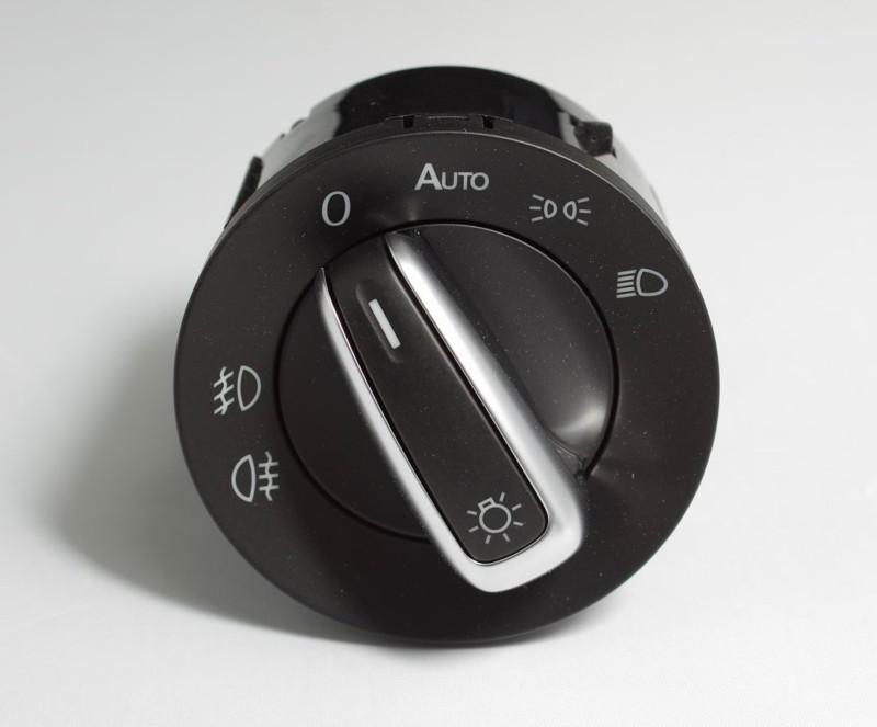 CHROME HEADLIGHT SWITCH CONTROL fit for VW GOLF JETTA MK5 MK6 PASSAT CC B6, US $18.99, image 2