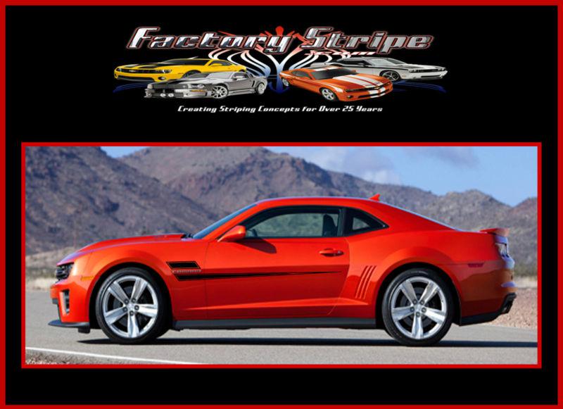 2010 2013 camaro shakedown vinyl decal factory stripe 3m
