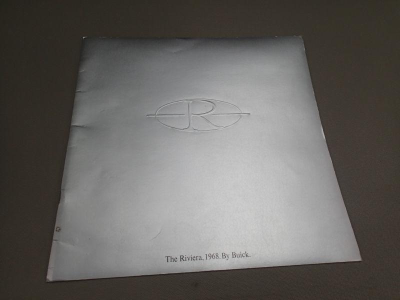 Find 1968 Buick Riviera Car Dealer Sales Brochure in Honey Brook