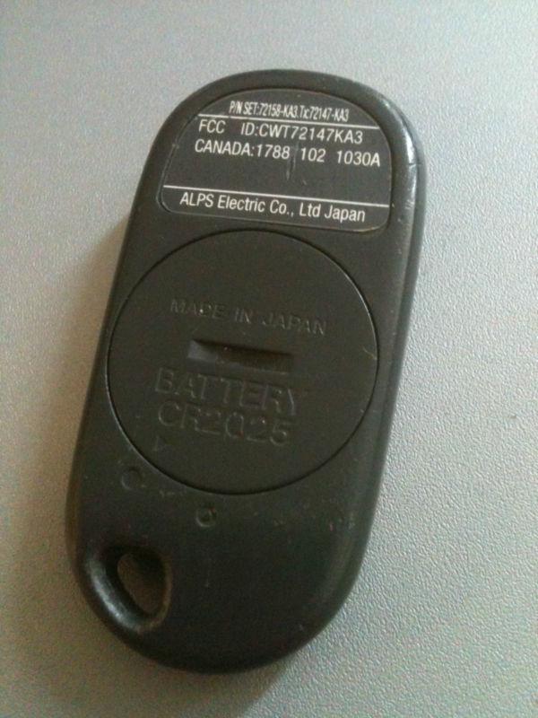 97 - 01 HONDA PRELUDE KEYLESS ENTRY REMOTE CWT72147KA3, US $8.49, image 2