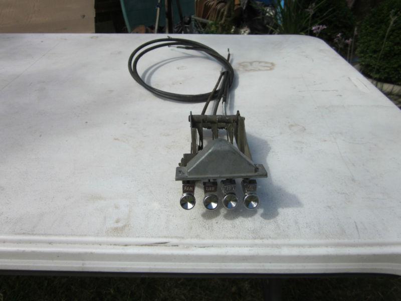 Chevy impala bel air 1961 heater control