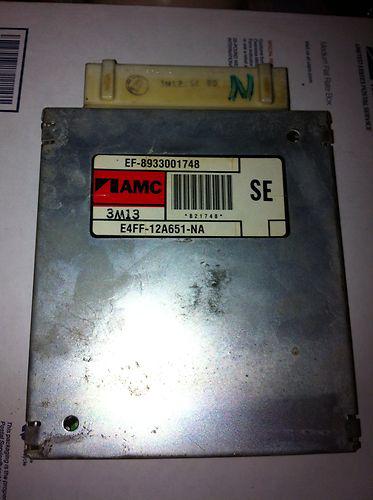 Jeep cj engine computer ecu 258 4.2 6 cylinder ef-8933001748 oem amc