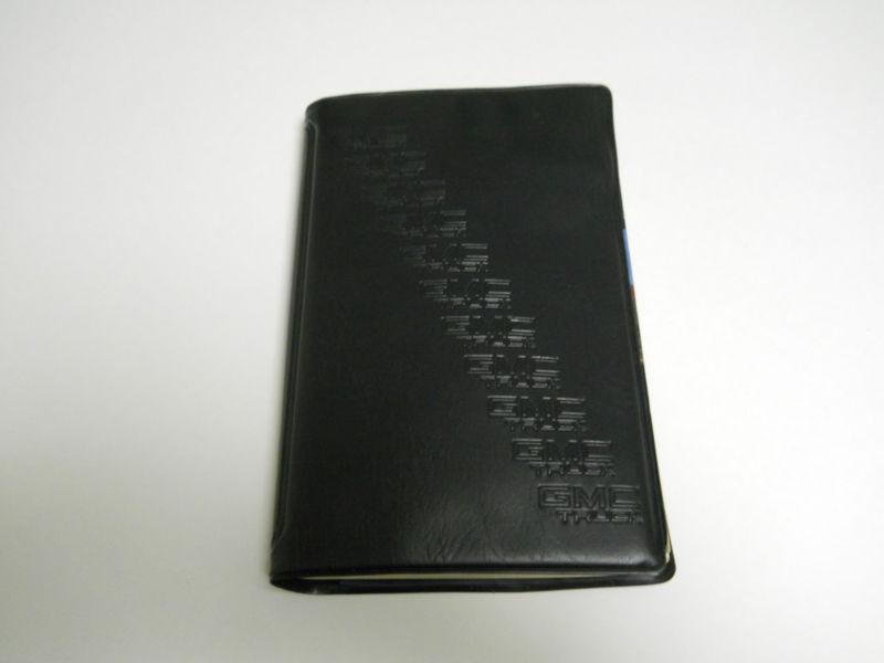 1993 gmc sierra owners manual set 