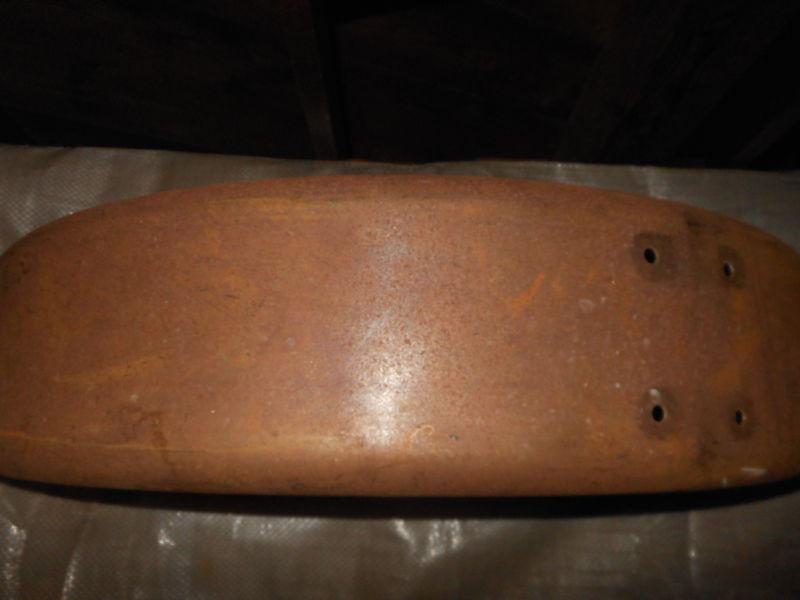 Vintage harley davidson motorcycle fender early harley 