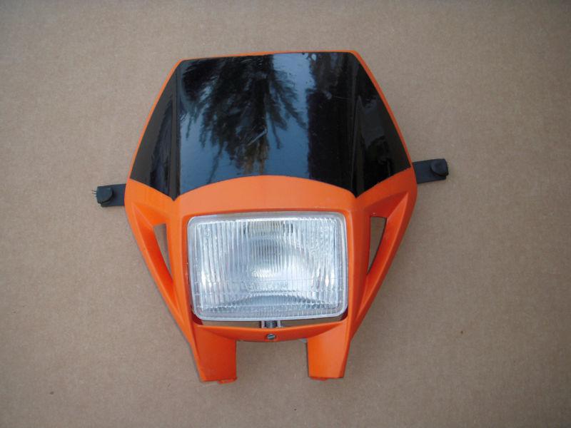 Number plate carrier short and tail light exc mxc xc 2004 2005 2006 2007 oem