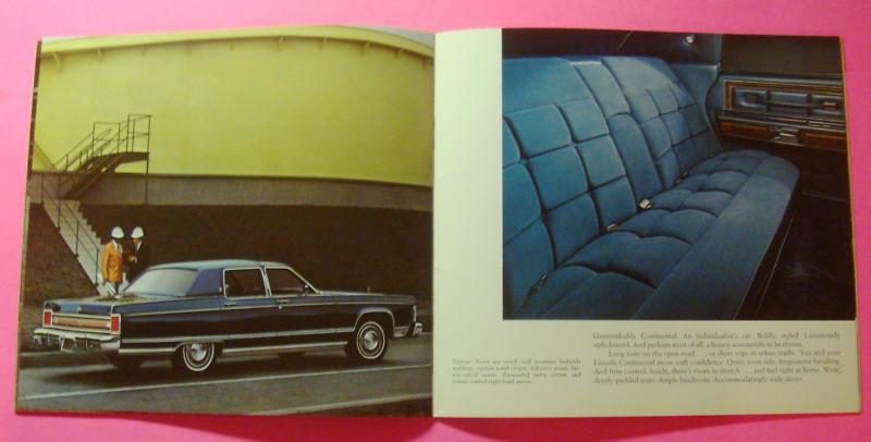 1977 LINCOLN MARK V & CONTINENTAL SHOWROOM SALES BROCHURE..20 PAGES, US $7.95, image 3