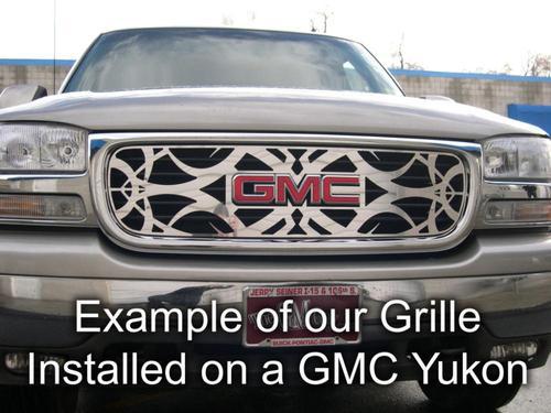 Ford Focus 05-07 Tribal Polished Stainless Truck Grill Insert Add-On Cover Trim, US $29.95, image 8