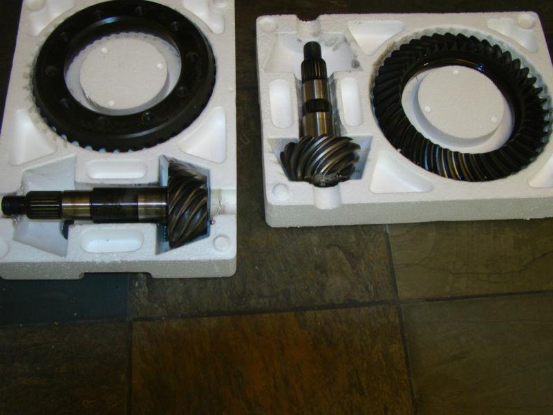  ring & pinion gears - front and rear - 2014 jeep wrangler rubicon - 4.10 ratio