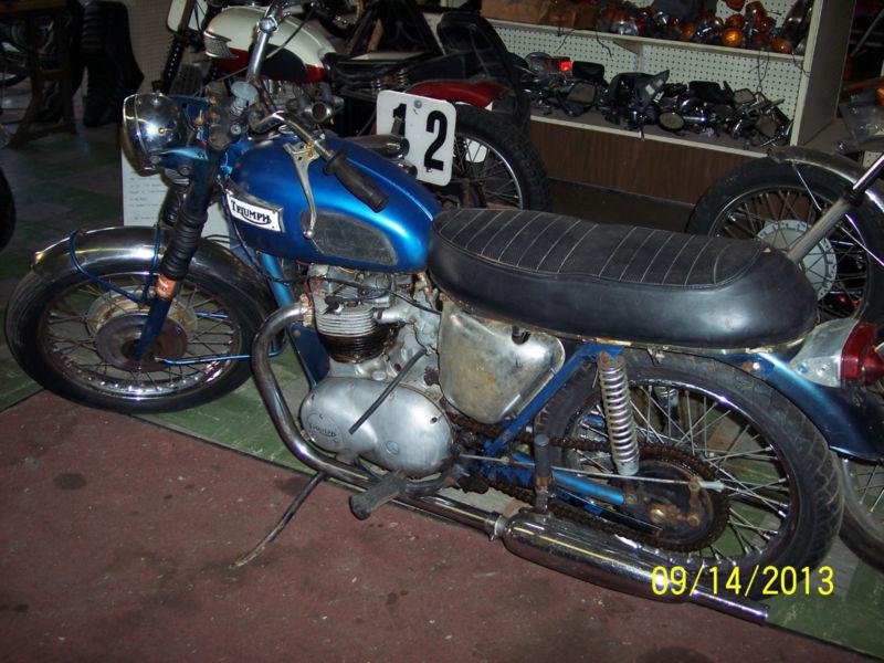 Triumph 1970 t100c  for parts or restoration no title bill of sale